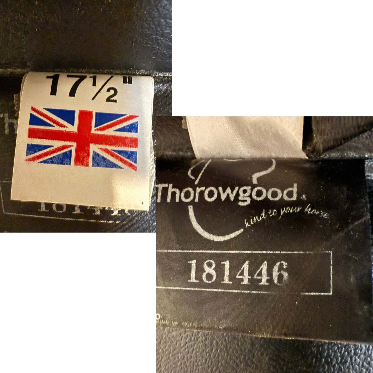 17.5" Thorowgood Cob T4 Saddle *Adjustable Gullet*