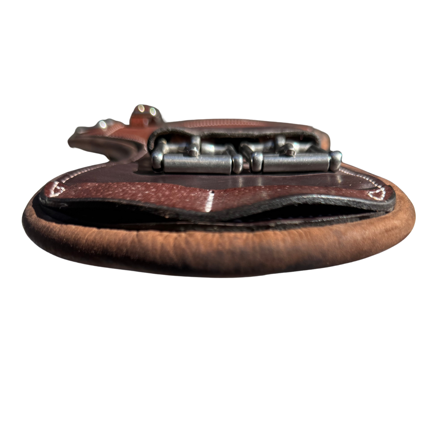 Short Anatomical Voltaire Girth - New! (Chocolate)