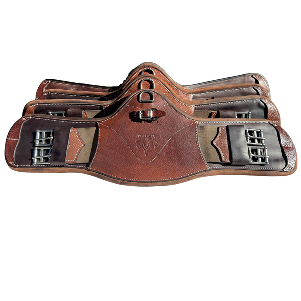 Short Anatomical Voltaire Girth - New! (Chocolate)