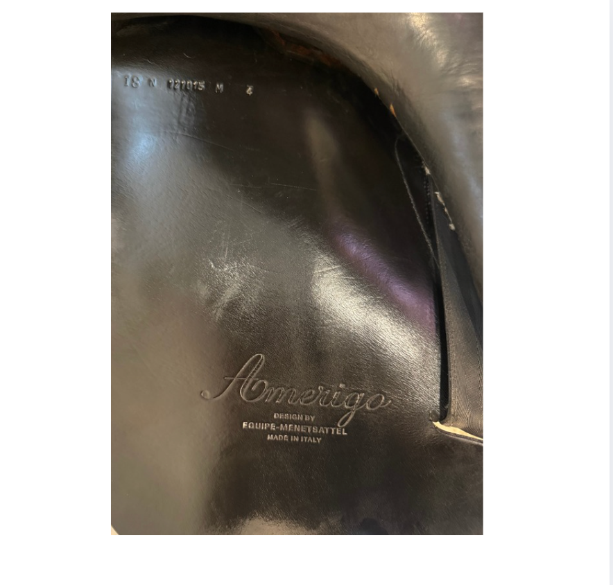18" Amerigo Classic Dressage Saddle